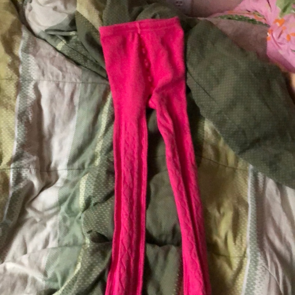 Pink tights